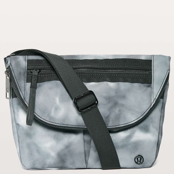 lululemon athletica Handbags - Lululemon Festival Bag II *5L
Spray Dye Grey Multi / Black